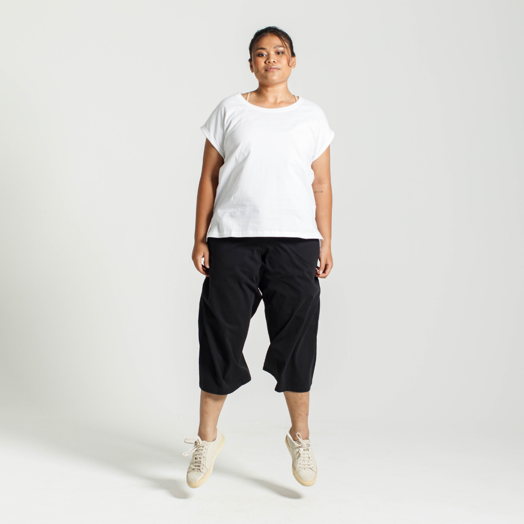 Rolled Sleeve Crew - Dorsu Ethical Clothing