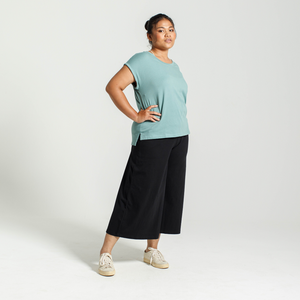 Rolled Sleeve Crew - Dorsu Ethical Clothing