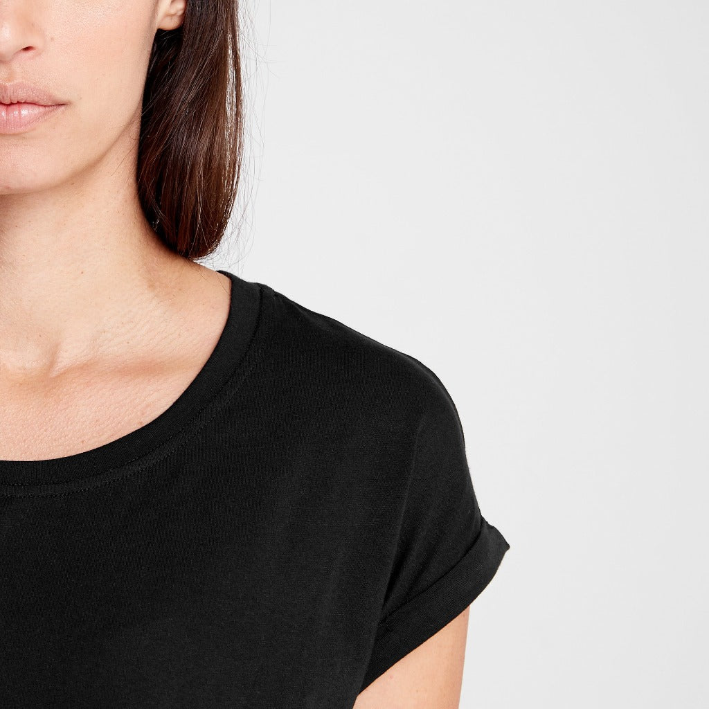Rolled Sleeve Crew - Dorsu Ethical Clothing