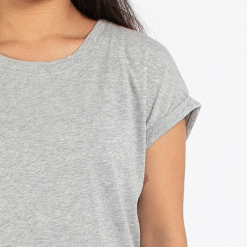Rolled Sleeve Crew - Dorsu Ethical Clothing