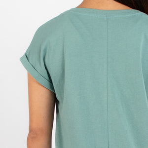 Rolled Sleeve Crew - Dorsu Ethical Clothing