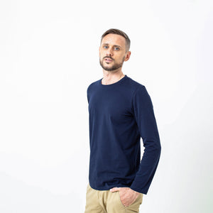 Mens Long Sleeve T Shirts - Dorsu Ethical Clothing