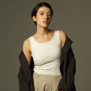 Ribbed Tank Top - Dorsu Ethical Clothing