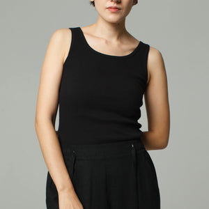 Ribbed Tank Top - Dorsu Ethical Clothing