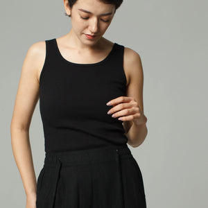 Ribbed Tank Top - Dorsu Ethical Clothing