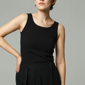 Ribbed Tank Top - Dorsu Ethical Clothing