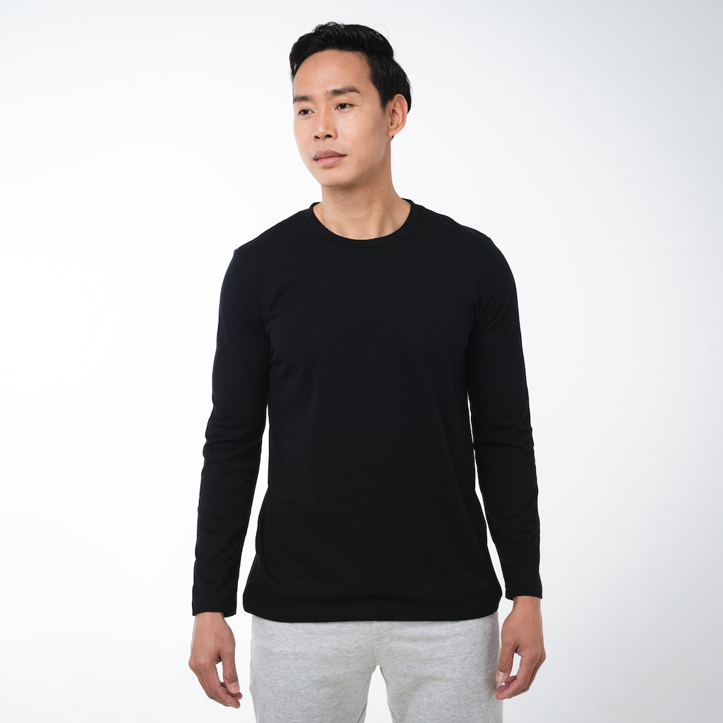 Mens Long Sleeve T Shirts - Dorsu Ethical Clothing