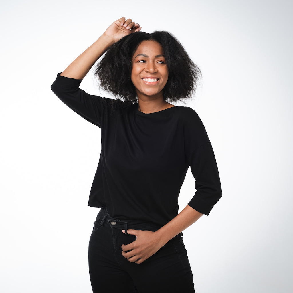 Boat Neck Top - Dorsu Ethical Clothing