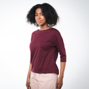 Boat Neck Top - Dorsu Ethical Clothing