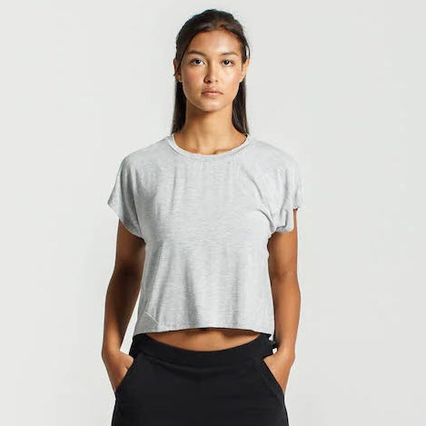 Slouch T-shirt | Grey Marle - Dorsu Ethical Clothing