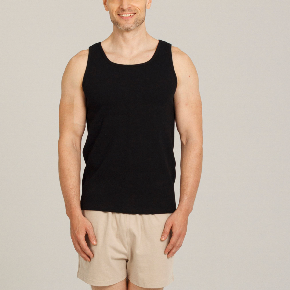 Men’s Ribbed Tank - Dorsu Ethical Clothing