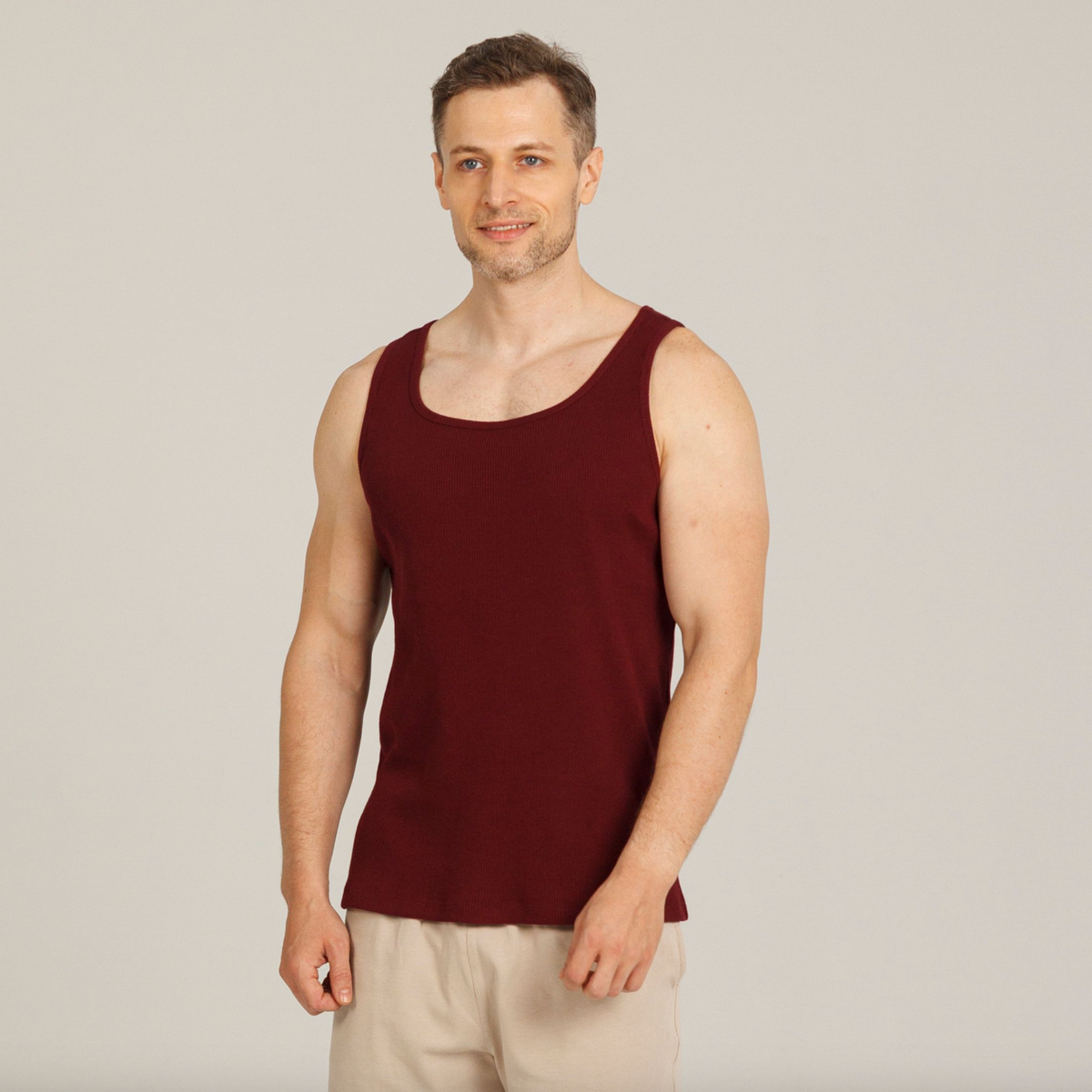 Men’s Ribbed Tank - Dorsu Ethical Clothing