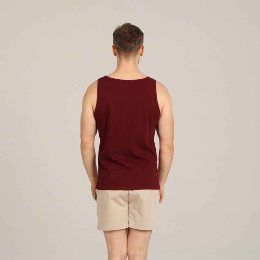 Men’s Ribbed Tank - Dorsu Ethical Clothing