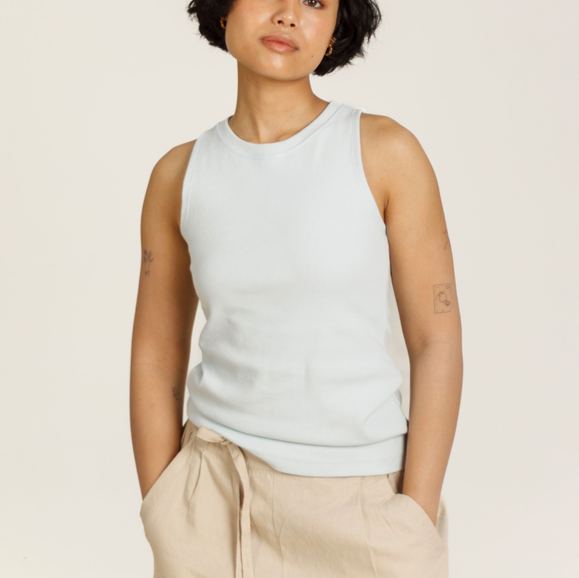 Ribbed Staple Tank - Dorsu Ethical Clothing