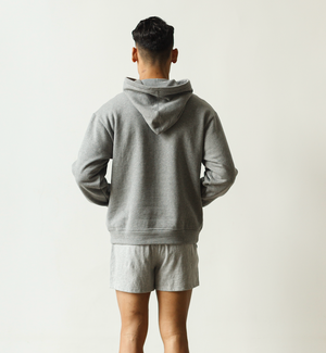 Oversized Hoodie | Grey Heather - Dorsu Ethical Clothing