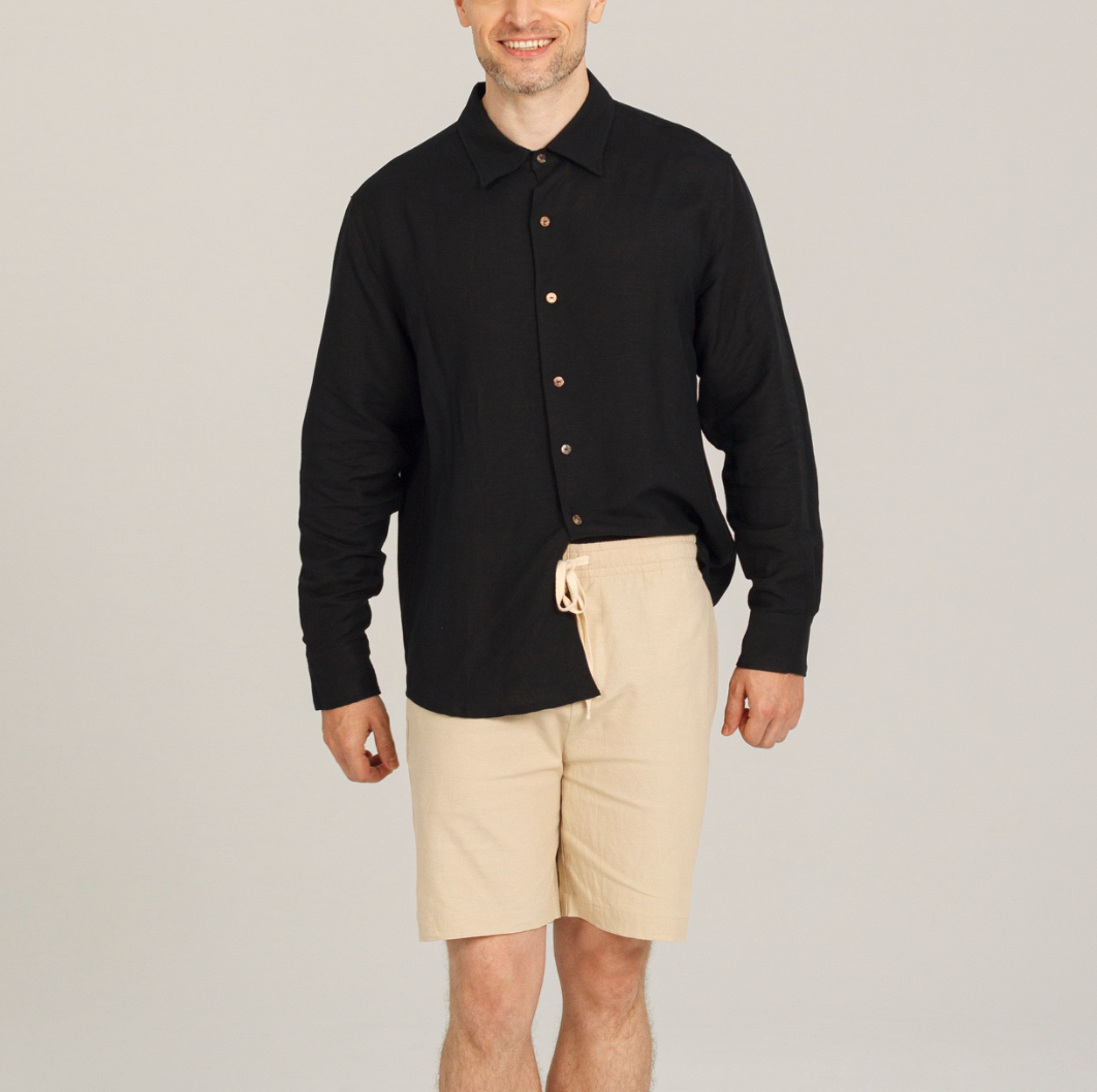 Linen Shorts - Dorsu Ethical Clothing