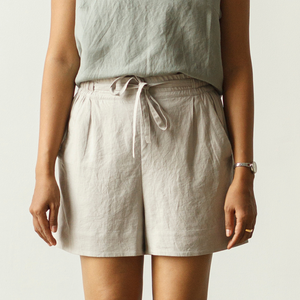 Linen Drawstring Shorts - Dorsu Ethical Clothing