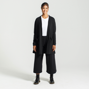 Black Cardigan Women - Dorsu Ethical Clothing