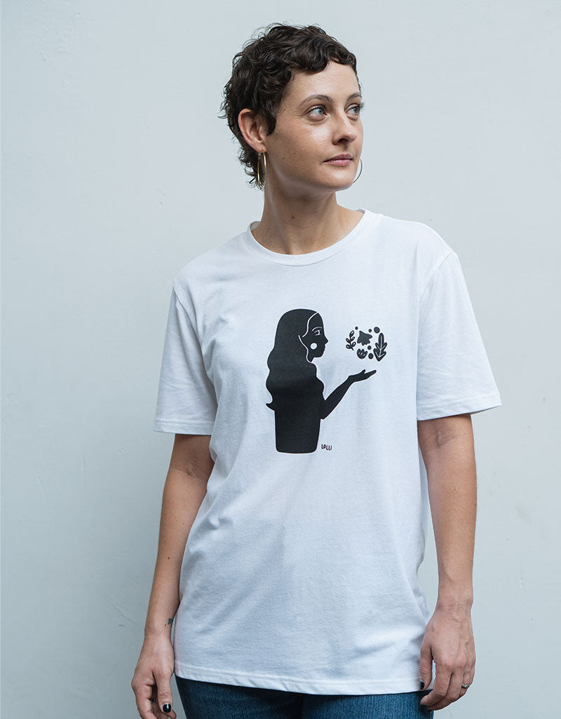 STRONGER All Day T-Shirt | White - Dorsu Ethical Clothing