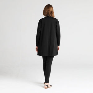 Black Cardigan Women - Dorsu Ethical Clothing