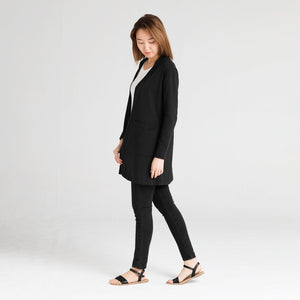 Black Cardigan Women - Dorsu Ethical Clothing