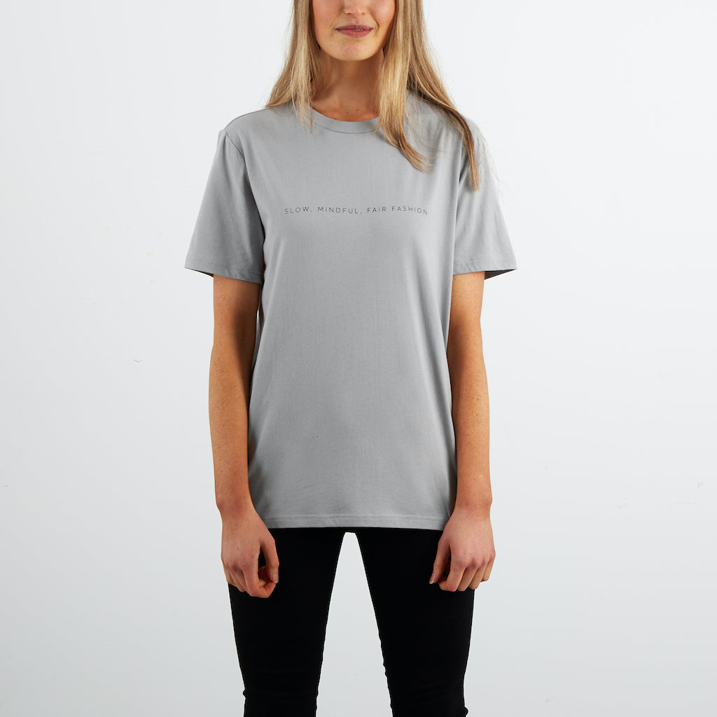 SMFF All Day T-Shirt | Pearl Grey - Dorsu Ethical Clothing